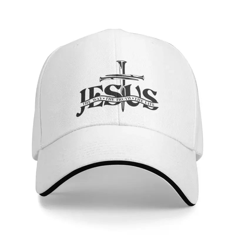 Boné Cristão “Jesus The Way The Truth The Life” | Estilo & Fé