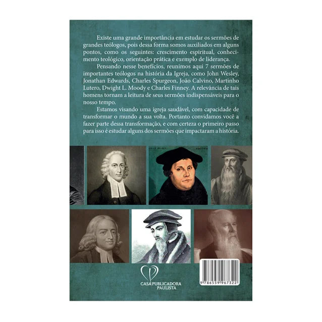 Livro 7 Sermões Que Mudaram O Mundo - Hodge / Henry Baseado na Bíblia
