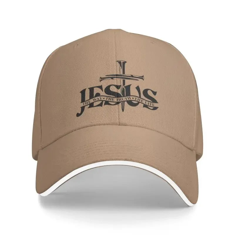 Boné Cristão “Jesus The Way The Truth The Life” | Estilo & Fé