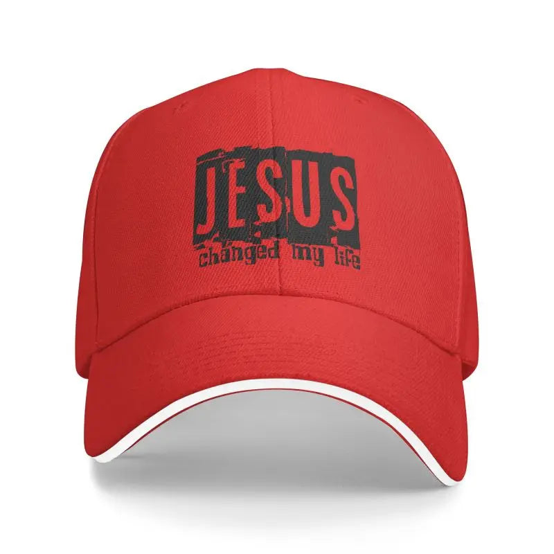 Boné "Jesus Changed My Life" – Fé e Estilo Cristão