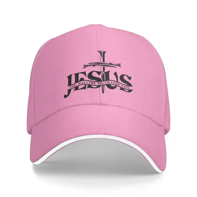 Boné Cristão “Jesus The Way The Truth The Life” | Estilo & Fé