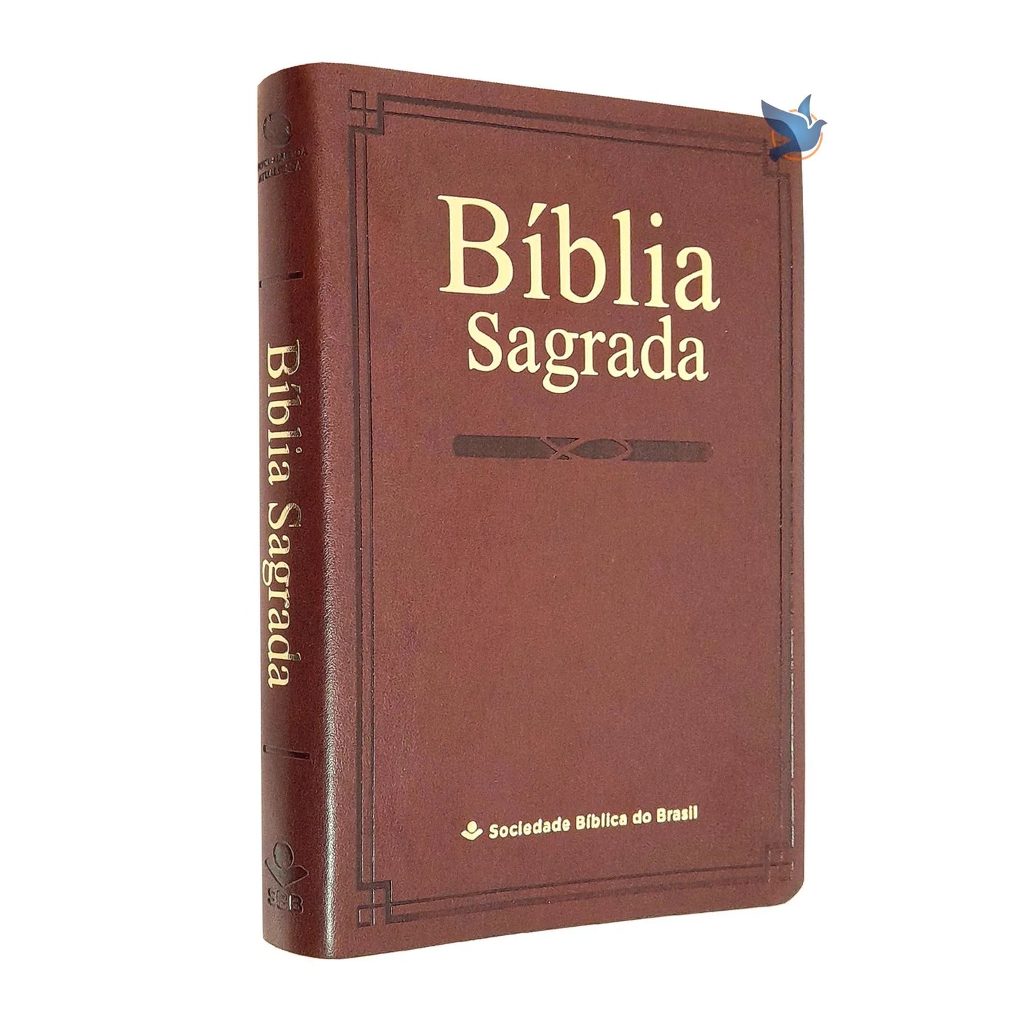 Bíblia Sagrada Compacta – Capa Flexível Marrom | Versão NAA