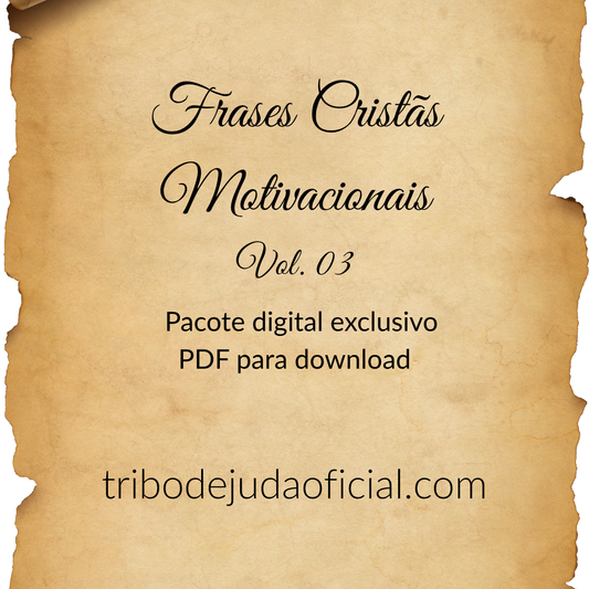 🕊️ Pacote Digital | 10 Frases Cristãs Motivacionais - Vol. 03