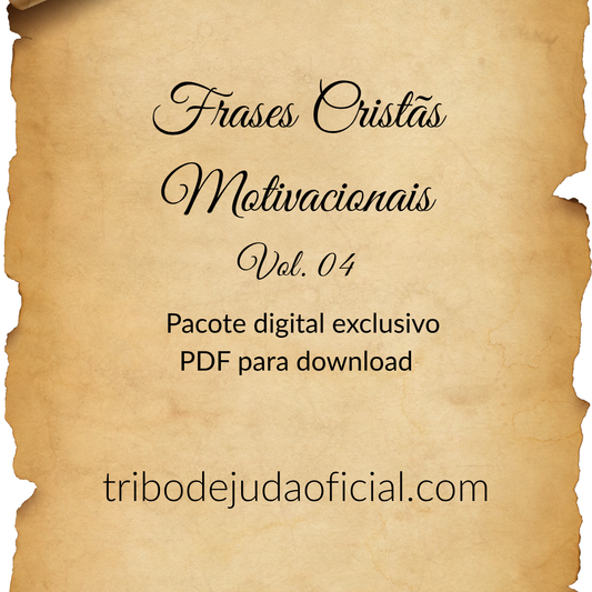 🕊️ Pacote Digital | 10 Frases Cristãs Motivacionais - Vol. 04