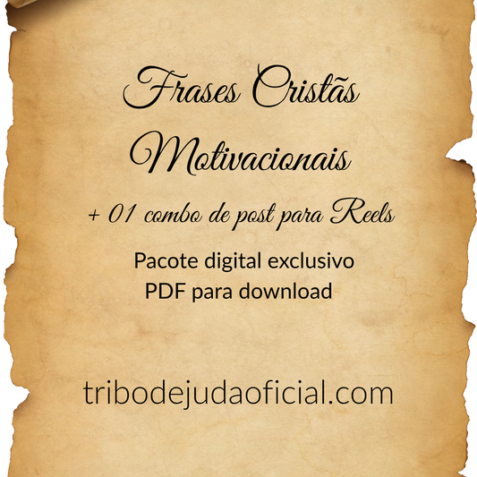 10 Frases + 01 combo de 3 para Reels no Instagram