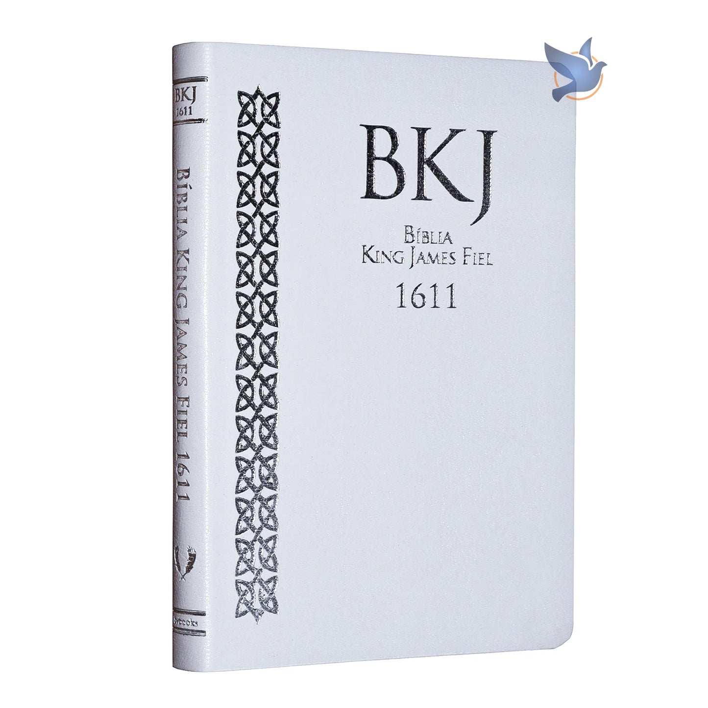 Bíblia King James 1611 BKJ – Ultrafina Slim Branca | Capa Luxo