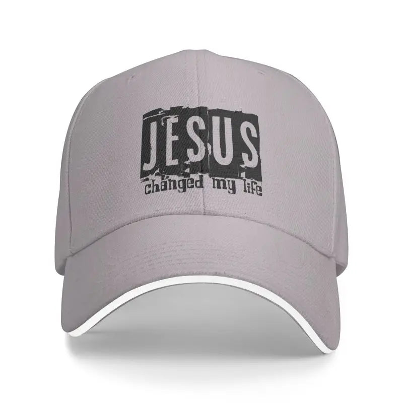 Boné "Jesus Changed My Life" – Fé e Estilo Cristão