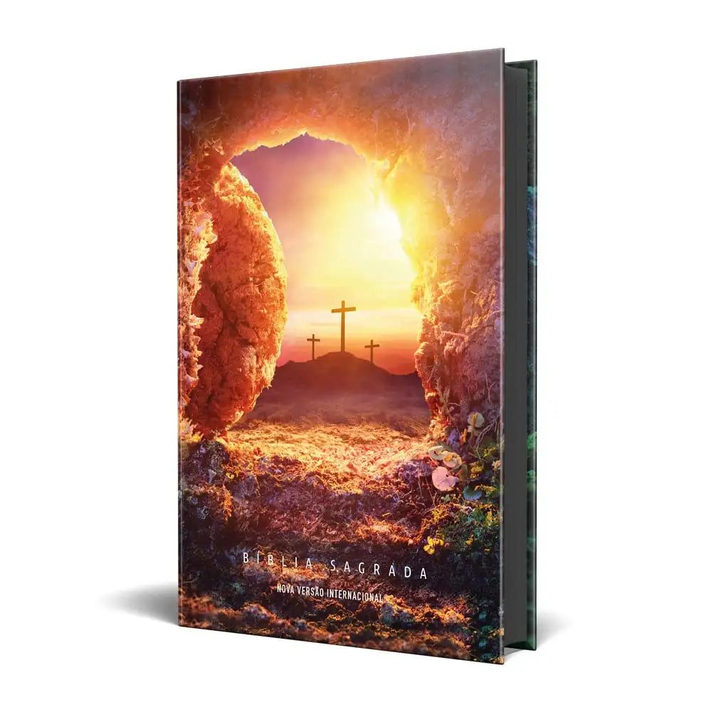📖 Bíblia Sagrada NVI | Leão Rugido Slim – Capa Dura com Índice