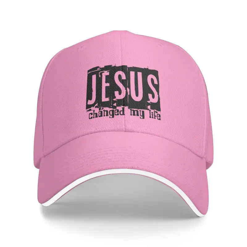 Boné "Jesus Changed My Life" – Fé e Estilo Cristão