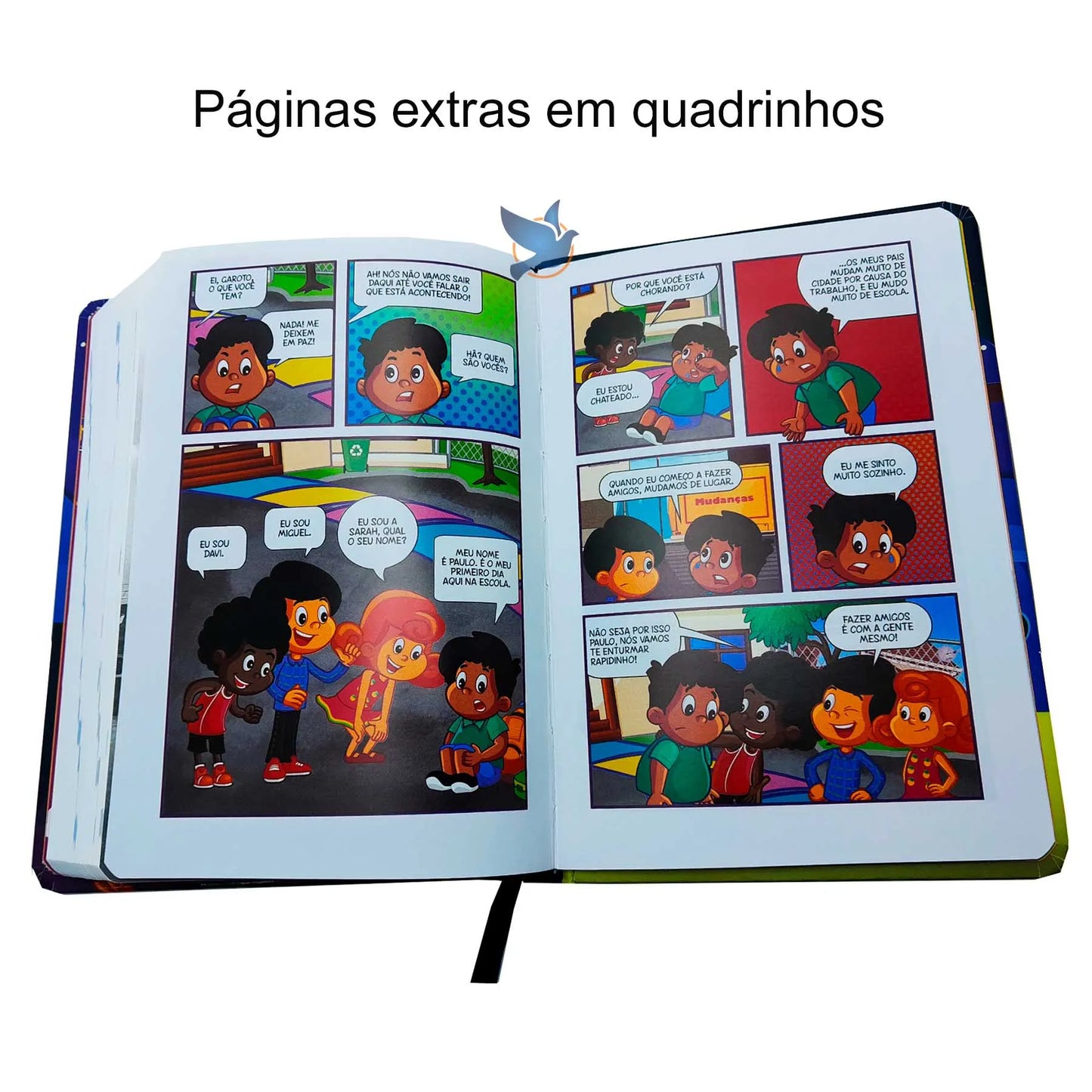 📘 Bíblia Sagrada Infantil NTLH – Edição Especial 3 Palavrinhas