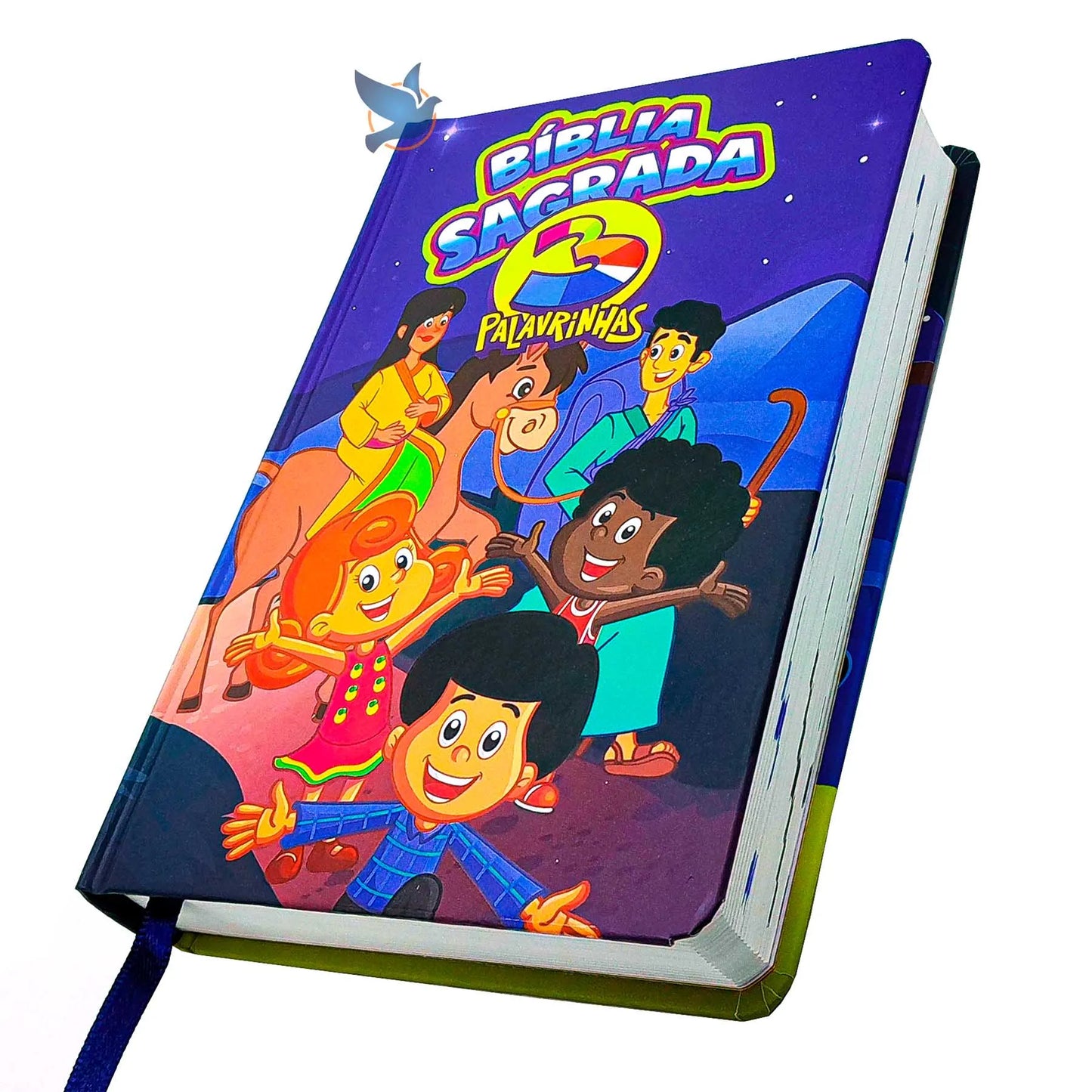 📘 Bíblia Sagrada Infantil NTLH – Edição Especial 3 Palavrinhas